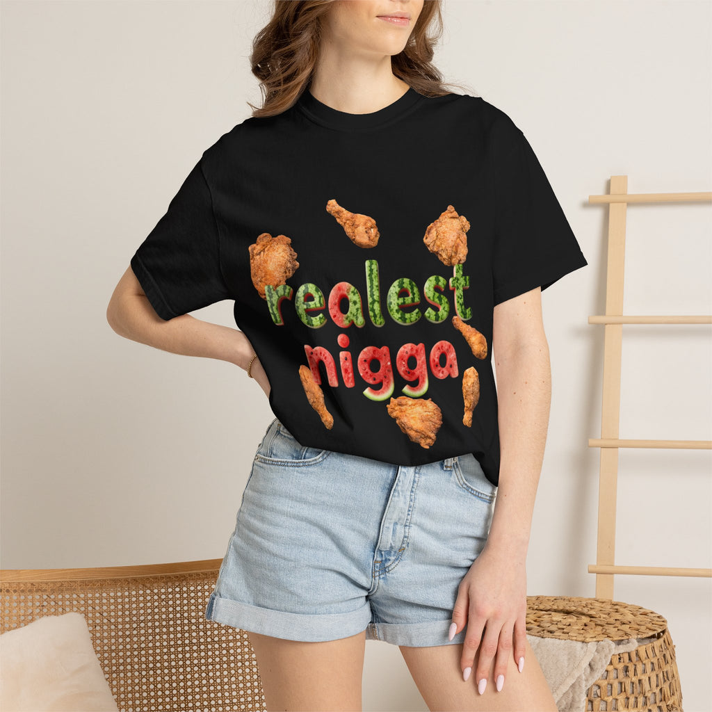 Cotton t-shirt - hilarious text on teh front✌️